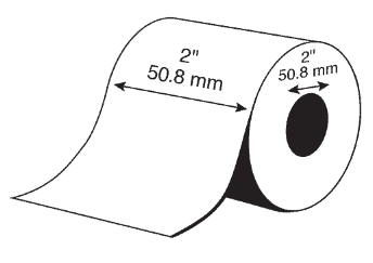 2 inch Continuous Label