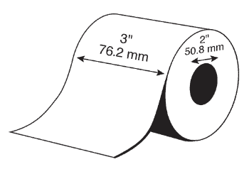 3 inch Continuous Label